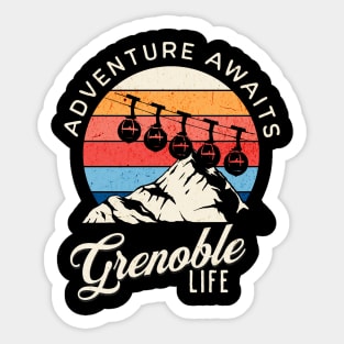 Grenoble Life Sticker